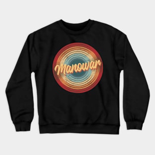 Manowar Vintage Circle Crewneck Sweatshirt